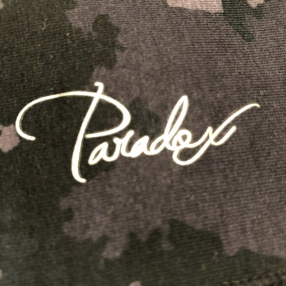 Paradox Dri-Release Freshguard Lg Slv 1/2 Zip Wool Camo Top Purple + Blk Sz S - Picture 8 of 11